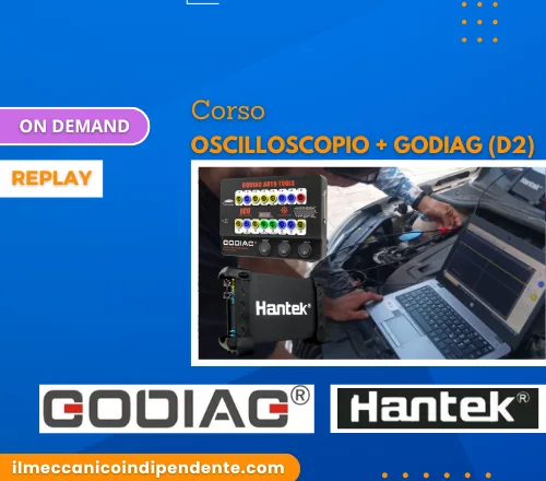 Corso On Demand Oscilloscopio + GODIAG (D2)
