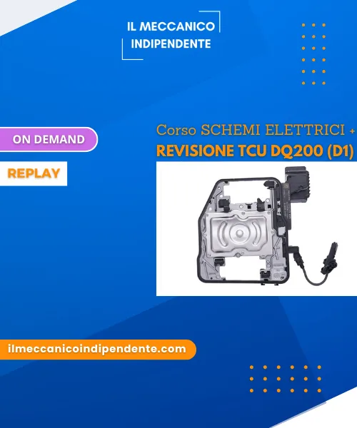 Corso On Demand Schemi Elettrici + Revisione Centralina DSG7 DQ200 (D1)