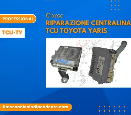Corso Riparazione Centralina TCU Toyota Yaris