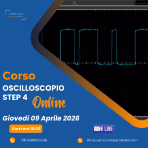 Corso Oscilloscopio Step 4 Online 09 Aprile 2026