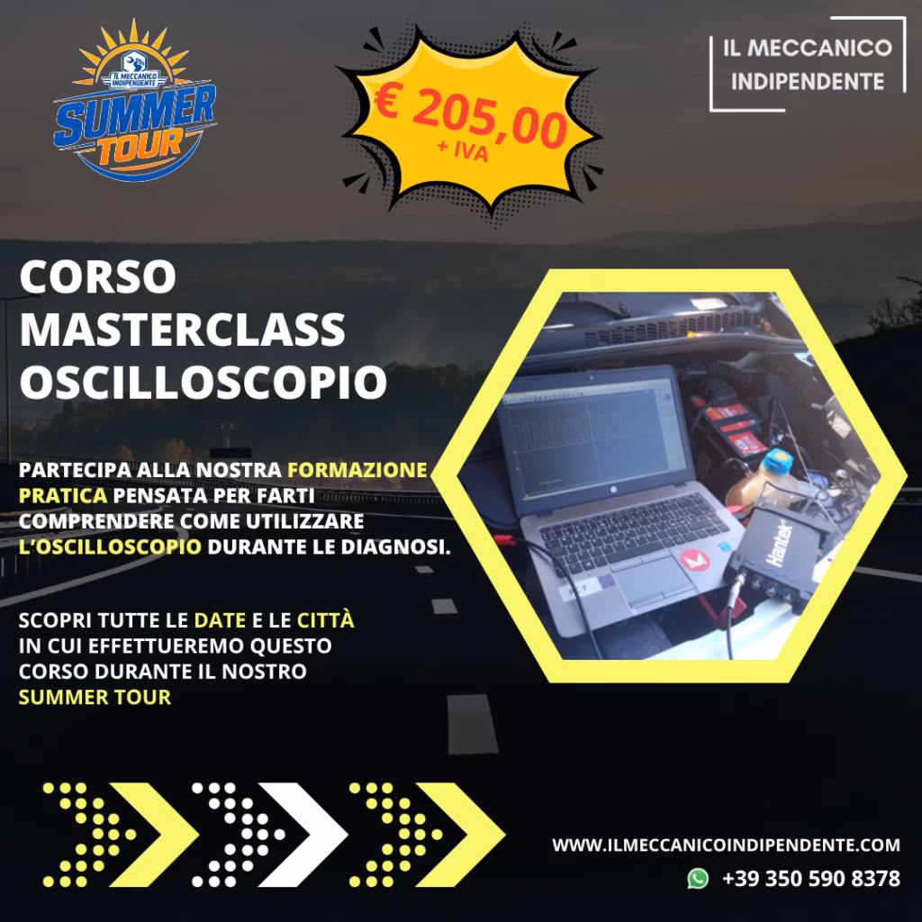 Corso Masterclass Oscilloscopio Summer Tour
