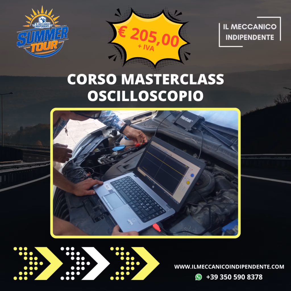 Corso Masterclass Oscilloscopio Summer Tour 3