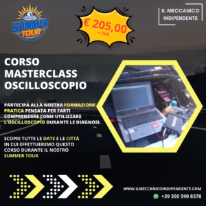 Corso Masterclass Oscilloscopio Summer Tour