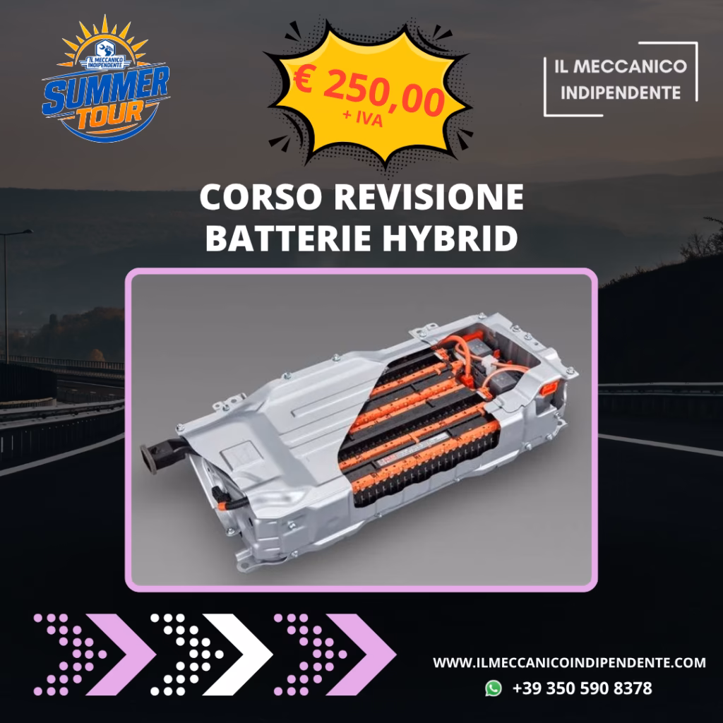 Corso Revisione Batterie Hybrid Summer Tour 2