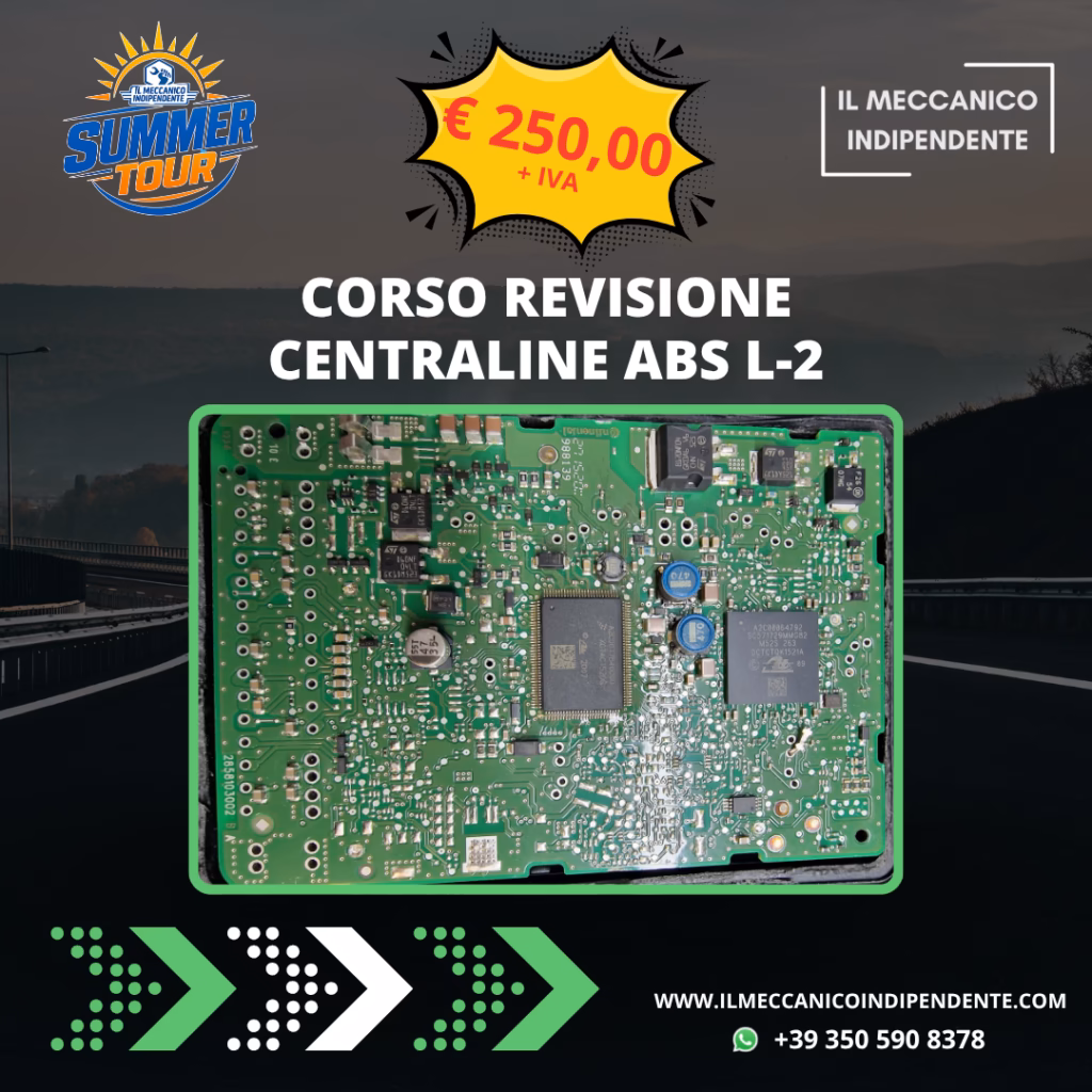Corso Revisione Centraline ABS Livello 2 Summer Tour 2