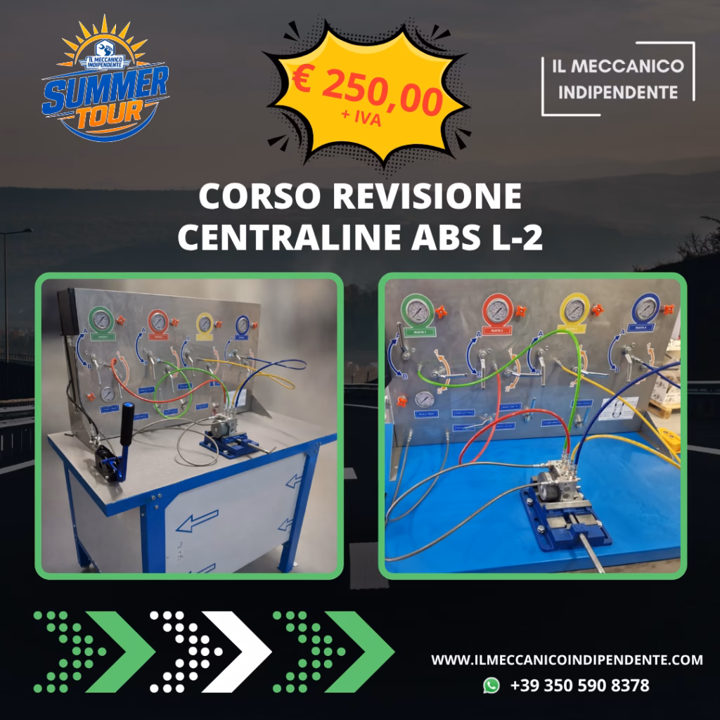 Corso Revisione Centraline ABS Livello 2 Summer Tour 4