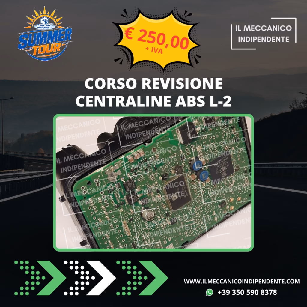 Corso Revisione Centraline ABS Livello 2 Summer Tour 8
