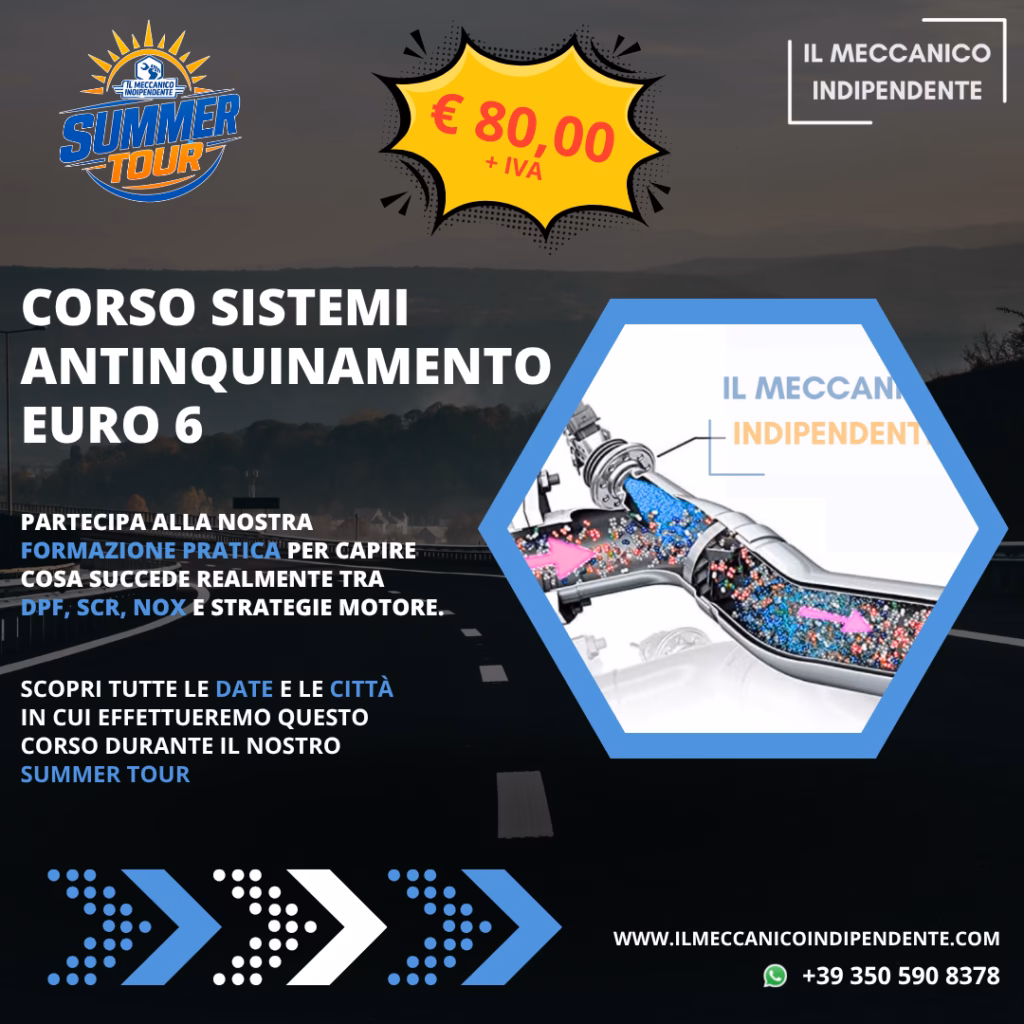 Corso Sistemi Antinquinamento Euro 6 Summer Tour