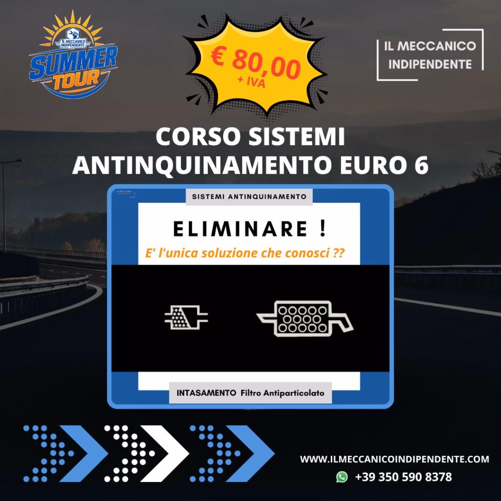 Corso Sistemi Antinquinamento Euro 6 Summer Tour 2