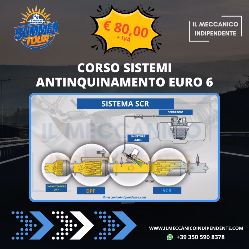 Corso Sistemi Antinquinamento Euro 6 Summer Tour 3