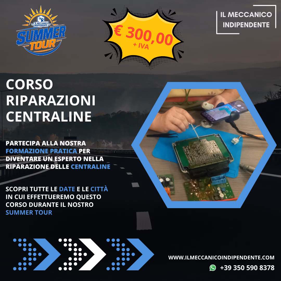 Corso Riparazioni Centraline Summer Tour 2026