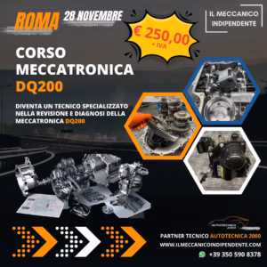 Corso Meccatronica DQ200 28 Novembre 2026